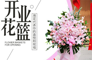 江苏南京玄武区红山街道藤子社区花篮配送